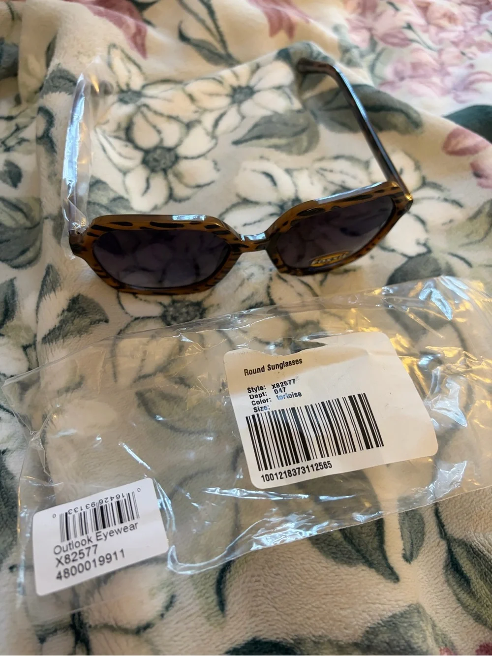 Fossil FW204 Women’s Sunglasses Tortoise Brown 53-17-139 NEW Authentic